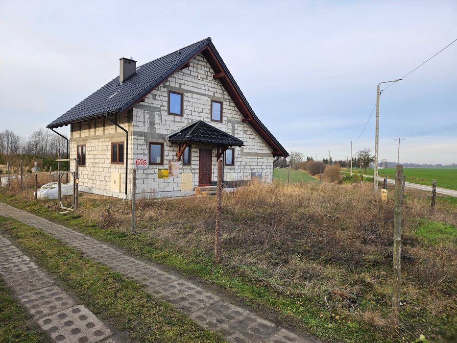 Dom i budynek gospodarczy w budowie, siedlisko, działk 3431m2