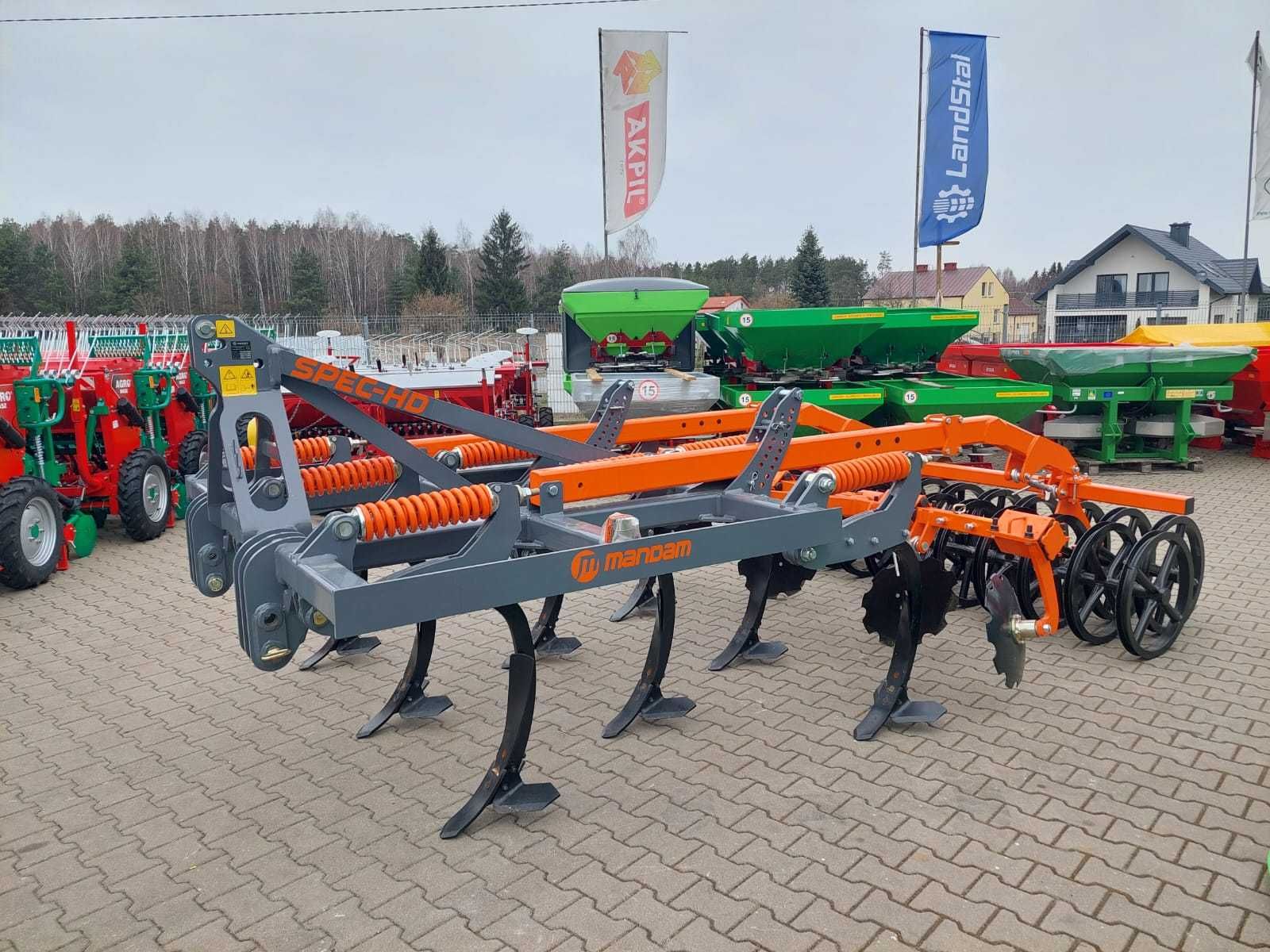 Agregat Podorywkowy Bezorkowy Mandam SPEC HD 2,5m 3m LandStal Helagro