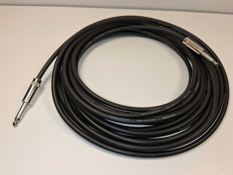 N183 Kabel Gitarowy KLOTZ GREYHOUND 10m Instrumentalny Jack
