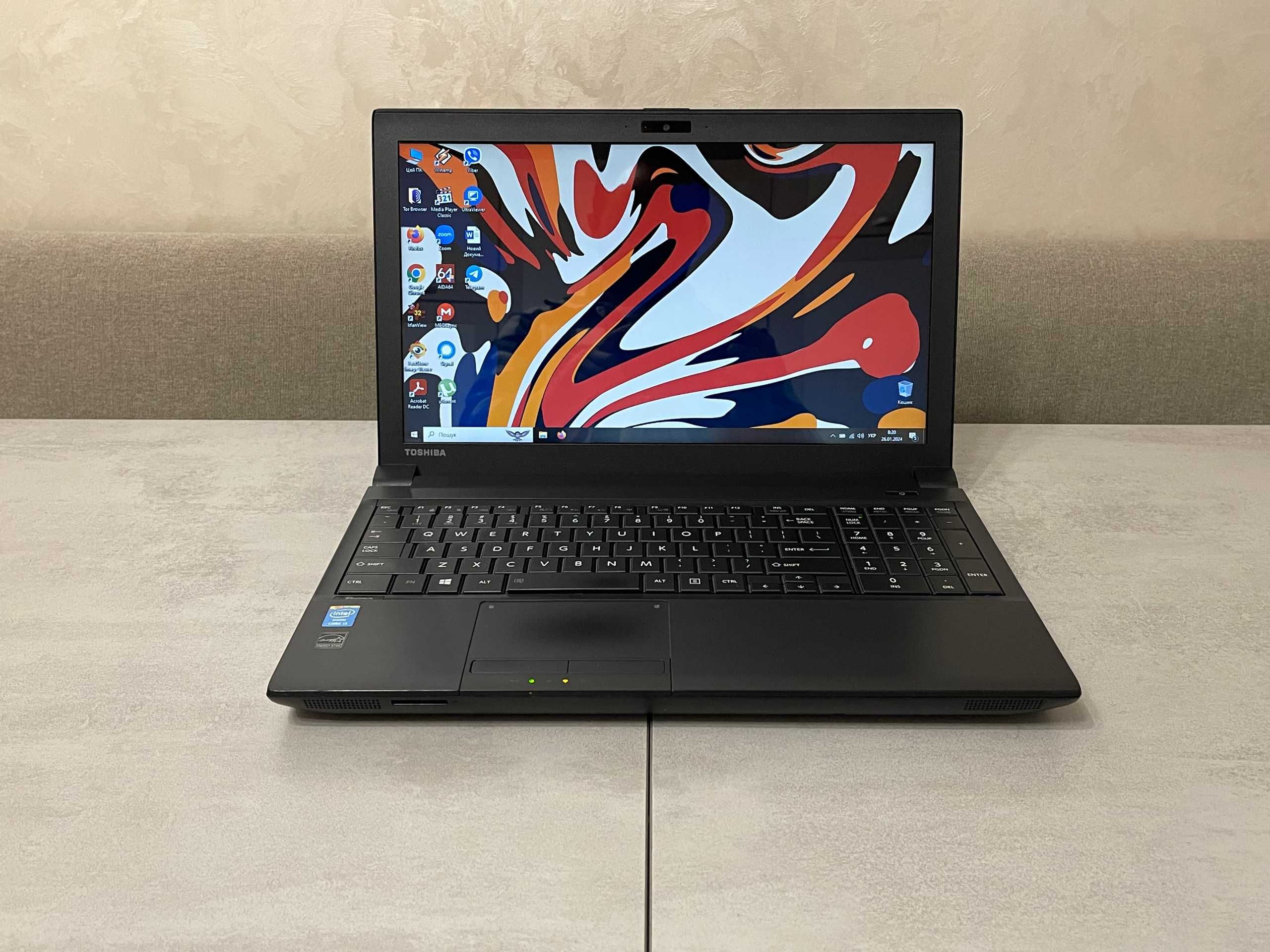 Ноутбук Toshiba Tecra A-50A, 15,6", i3-4000M, 8GB, 120GB SSD. Гарантія