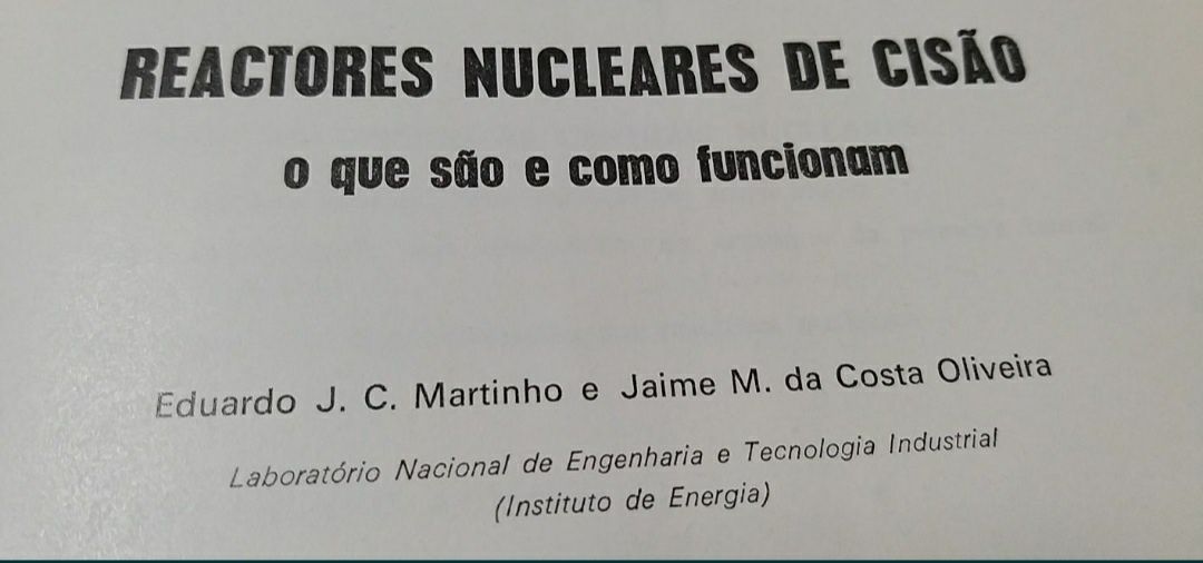 Reactores Nucleares de Cisão.