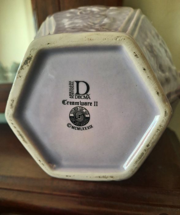 Jarro de cerâmica vintage da DECMA-STRATA