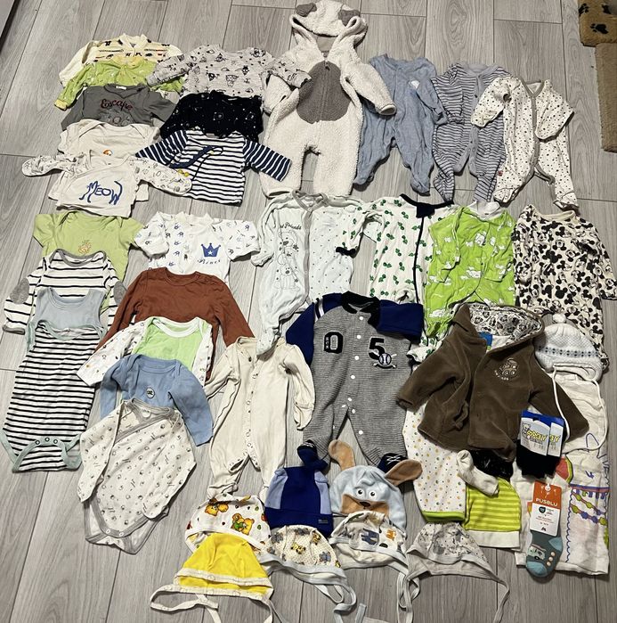 Пакет речей для новонародженого 50-62 розмір