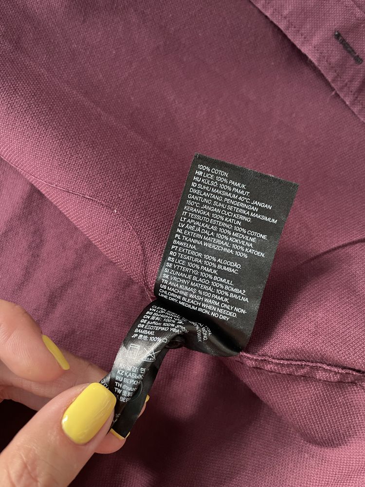 чоловіча сорочка H&M M
