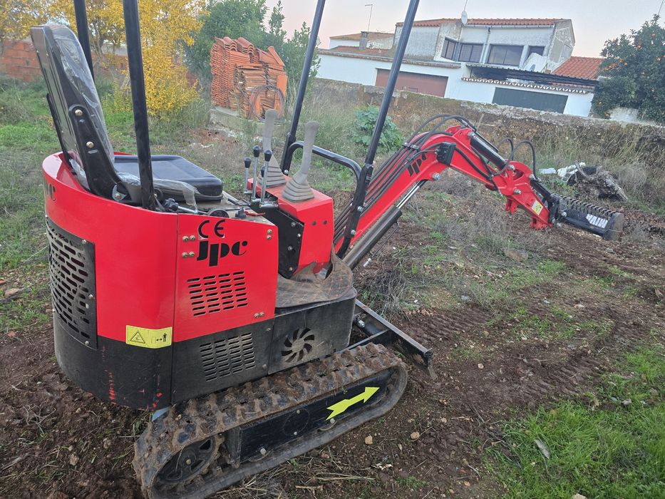 Mini escavadora vende ou troca