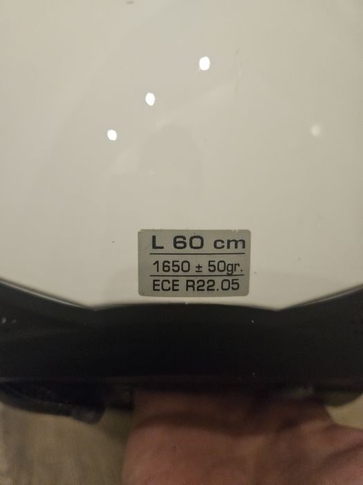 Capacete pista tamanho L