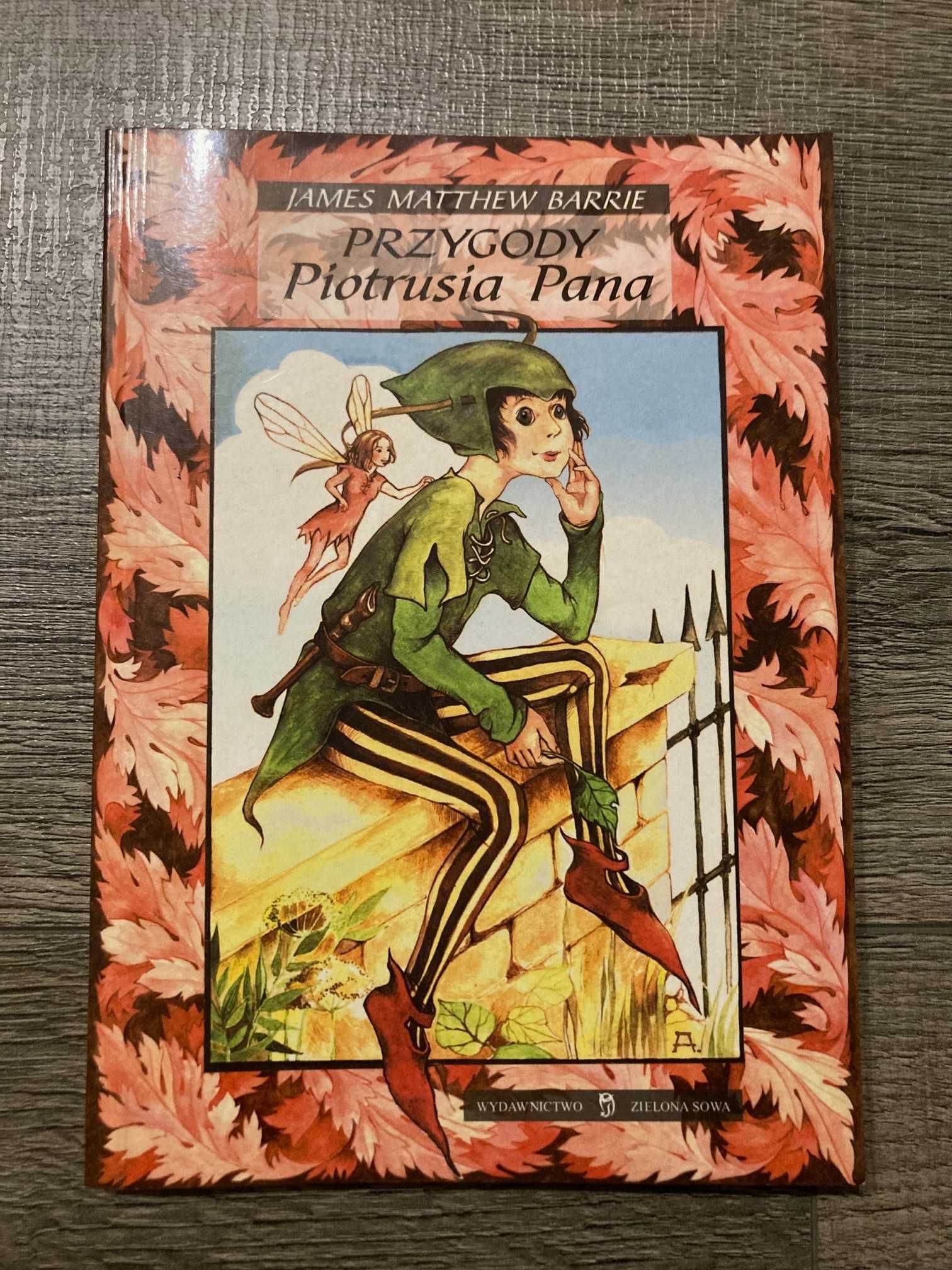 Nowa książka Przygody Piotrusia Pana James Barrie