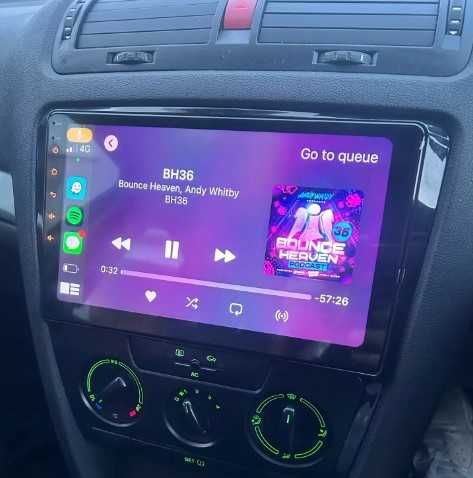 Штатна 2 DIN Автомагнитола Android магнітола  Skoda Octavia A5