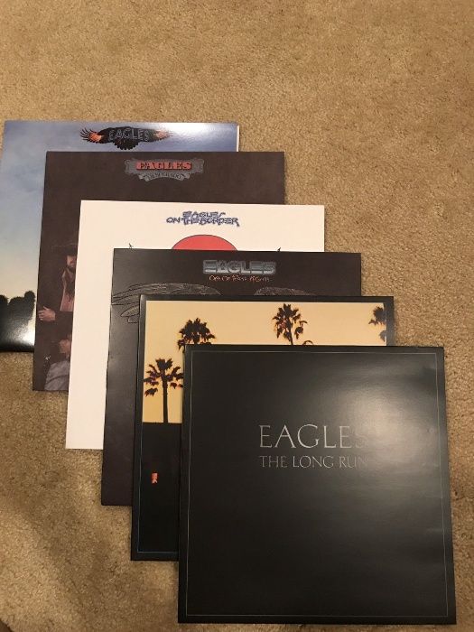 Коллекционное фирменное издание студийных альбомов Eagles, 6 CD.