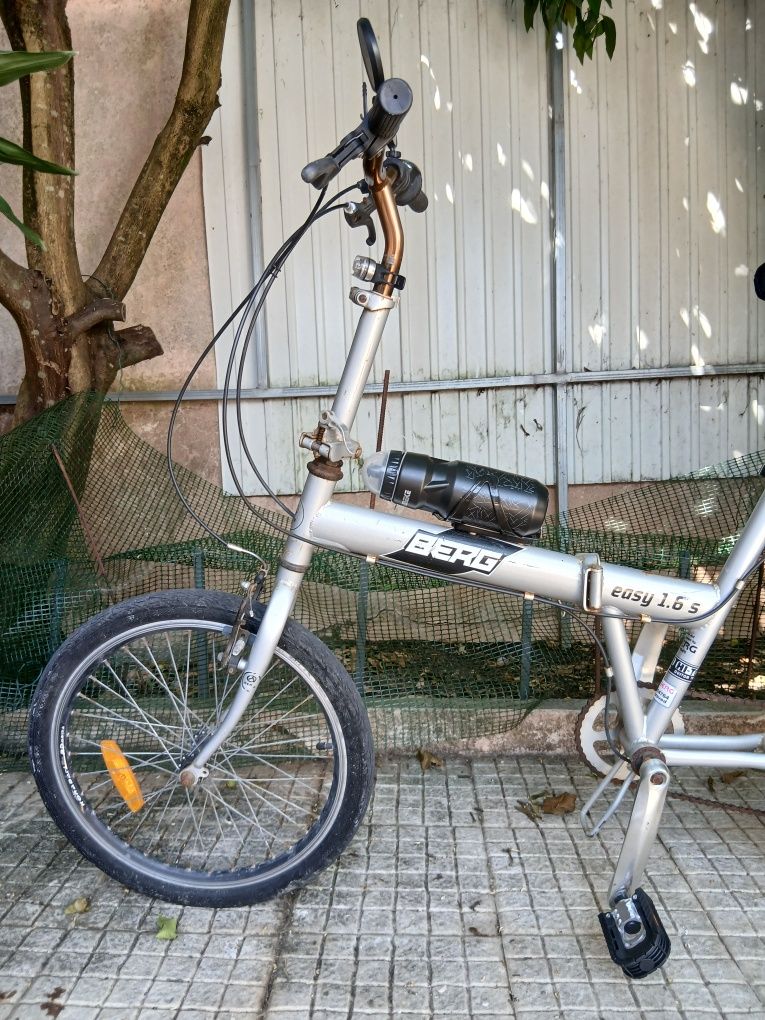 Bicicleta dobravel com extras