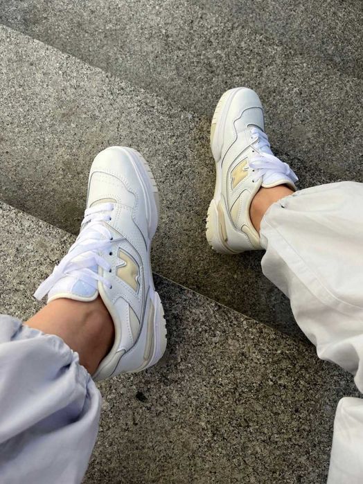 Кросівки New Balance 550 White/Cream premium