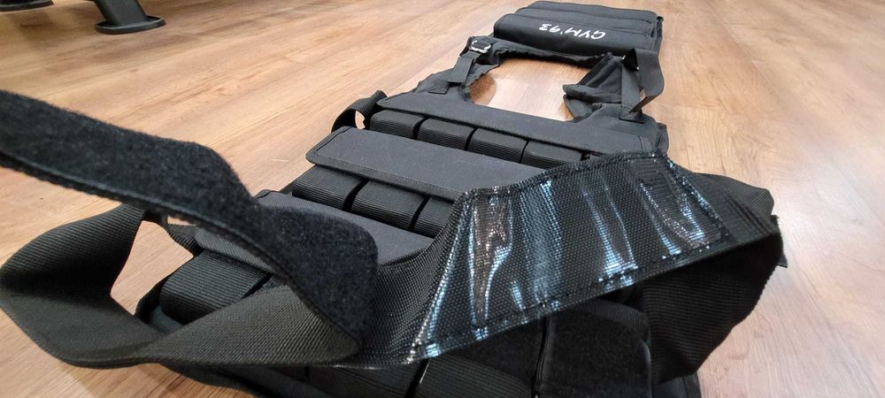 Kamizelka Obciążeniowa 30 KG Regulowana NOWA Siłownia Fitness