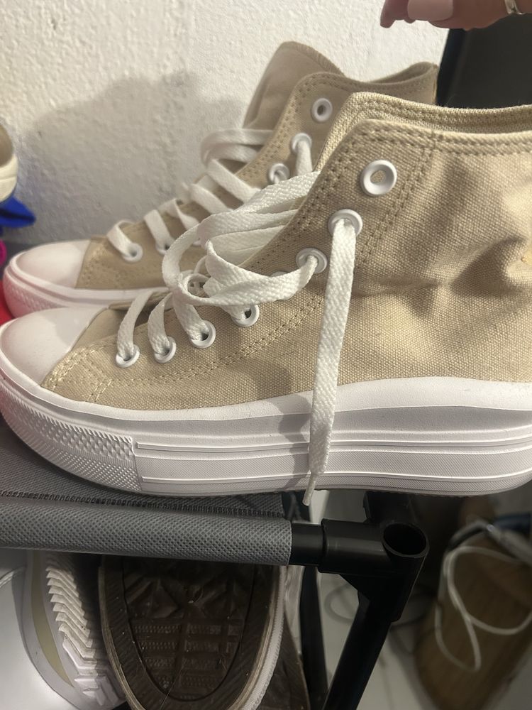 Tenis converse all star bege tam 37