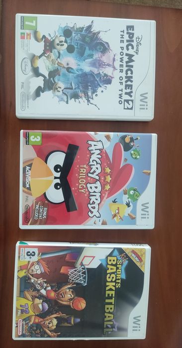Jogos Nintendo Wii como novos