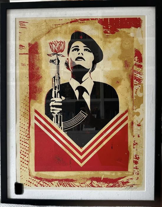 Shepard Fairey - Lisboa - 25 de Abril - sergigrafia
