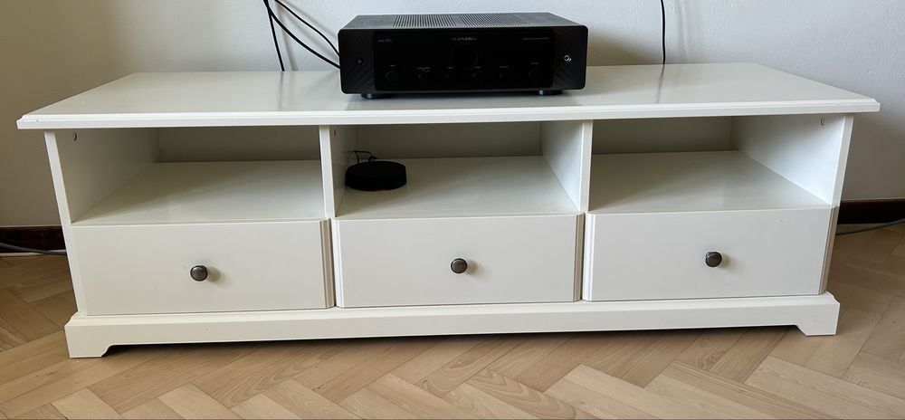 Szafka RTV Ikea liatorp biała komoda ikea