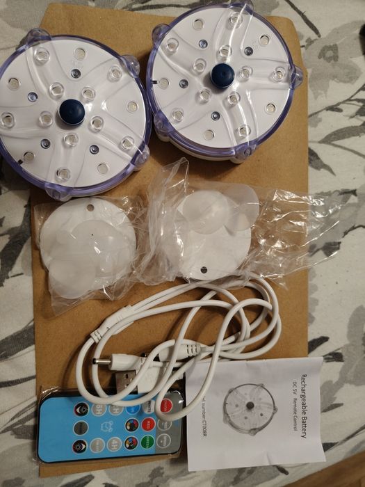 Dwie lampy LED do basenu wanny jacuzzi