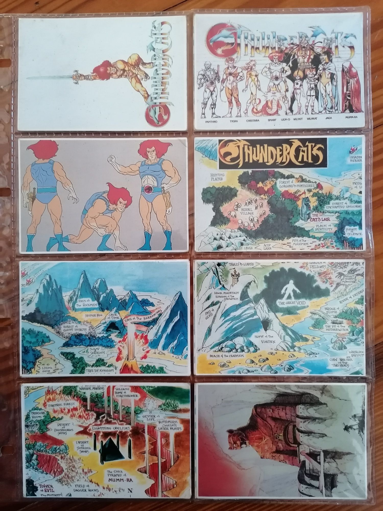 Calendários Thundercats completo - portes incluídos