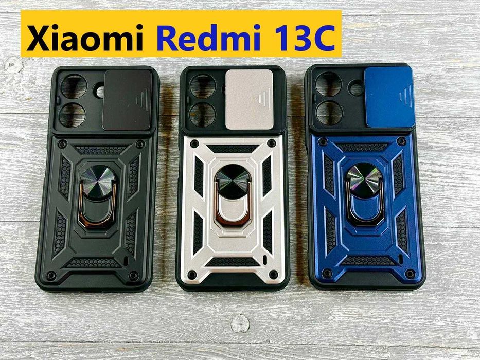 Чехол с защитой камеры на Xiaomi Redmi 13C (чохол на Сяоми Редми 13с)
