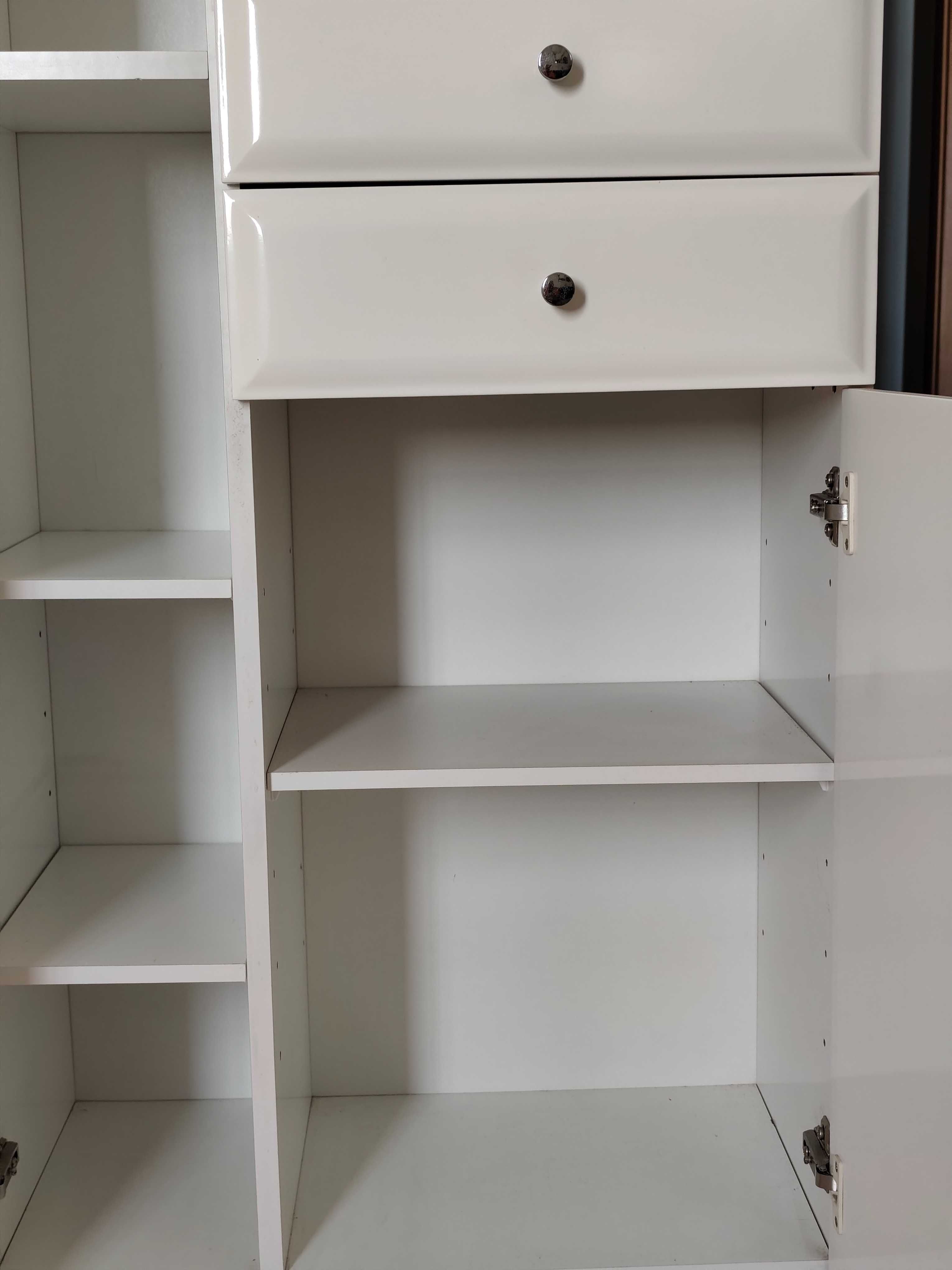 Móvel Vertical branco de WC