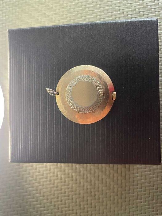 Zegarek kieszonkowy pozłacany "Mewa" klasyczny styl ZSRR lat 70–80