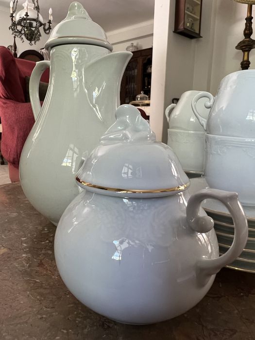 Serviço de café 15 peças Porcelanas da Batalha