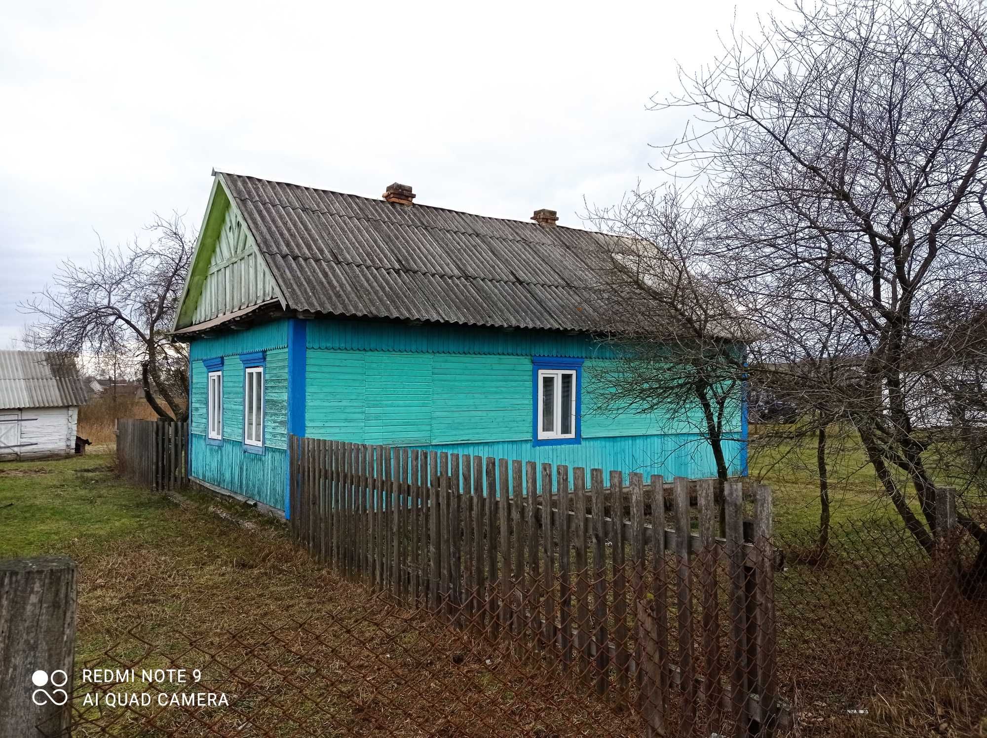 Затишний та не дорогий будинок з землею