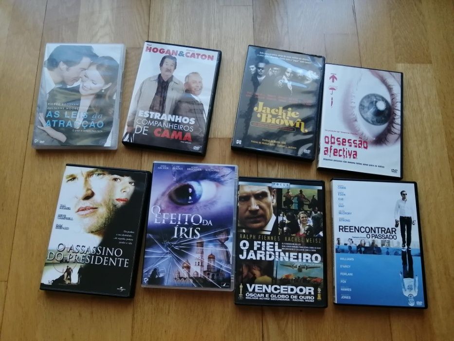 20 DVDs - Filmes conceituados - usados - excelente estado