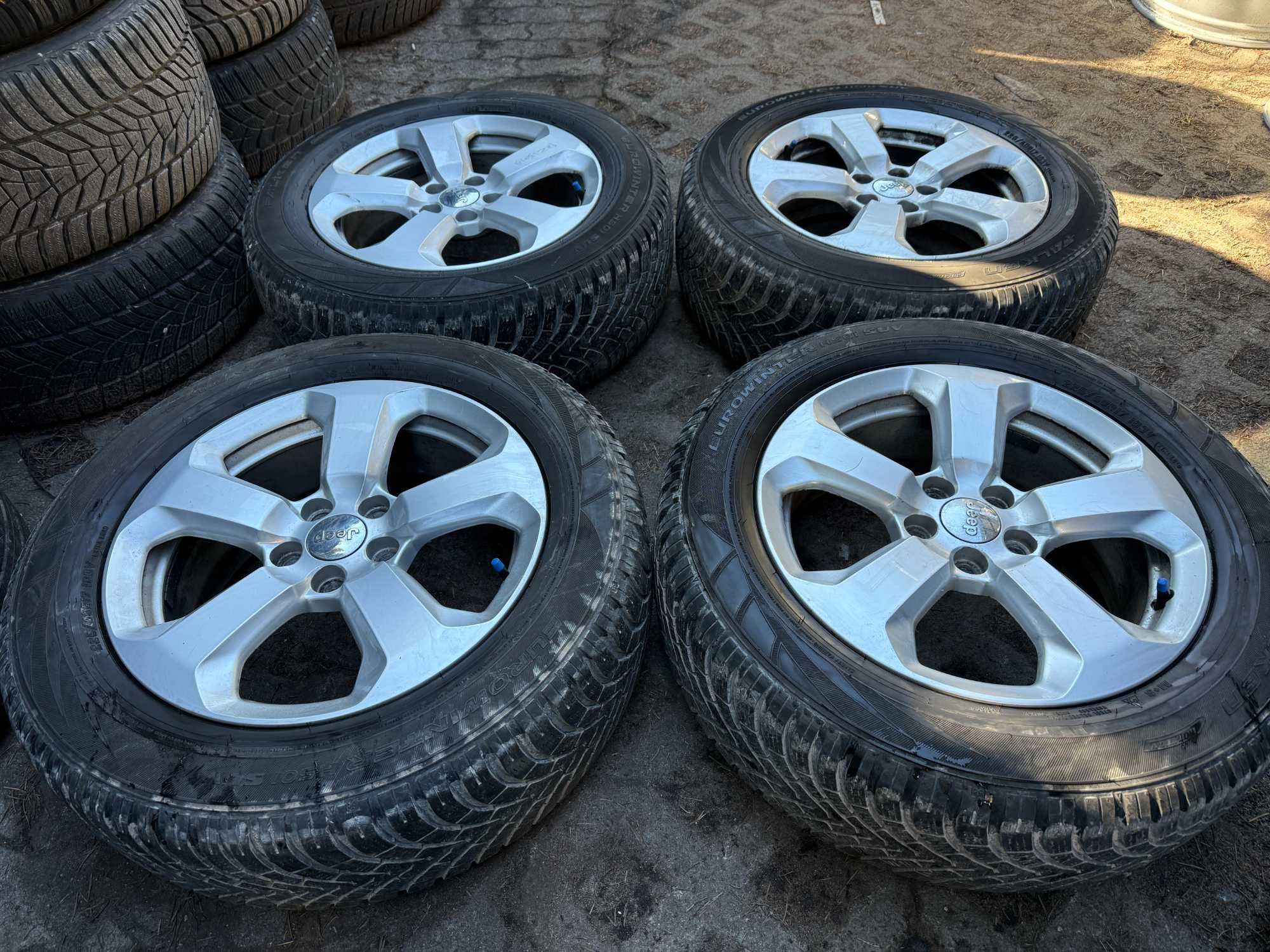 Felgi aluminiowe 17" 5x110 Jeep Cherokee Compass Renegade