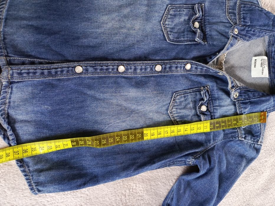 Koszula jeansowa dżinsowa 104 h&m