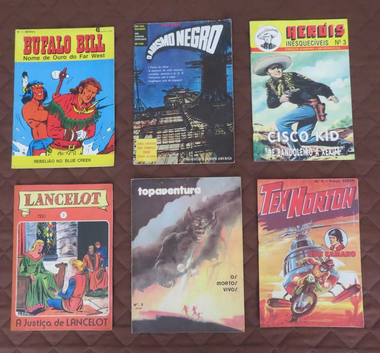 Lote de BD DIVERSA (antiga)