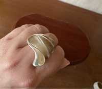 Серебряное эксклюзивное кольцо перстень