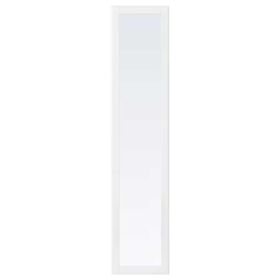 IKEA PAX TYSSEDAL Drzwi lustrzane, biały, 50x229 cm NOWE
