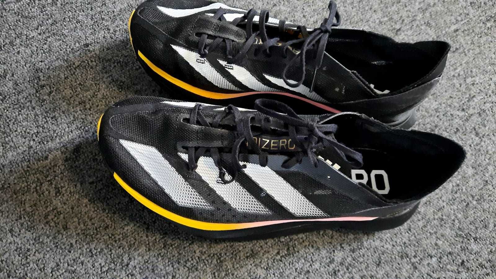 Buty adidas Adizero Adios Pro 3 U Czarno-Pomarańczowe rozm 42 2/3