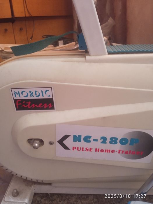 Велотренажер механічний з маховиком