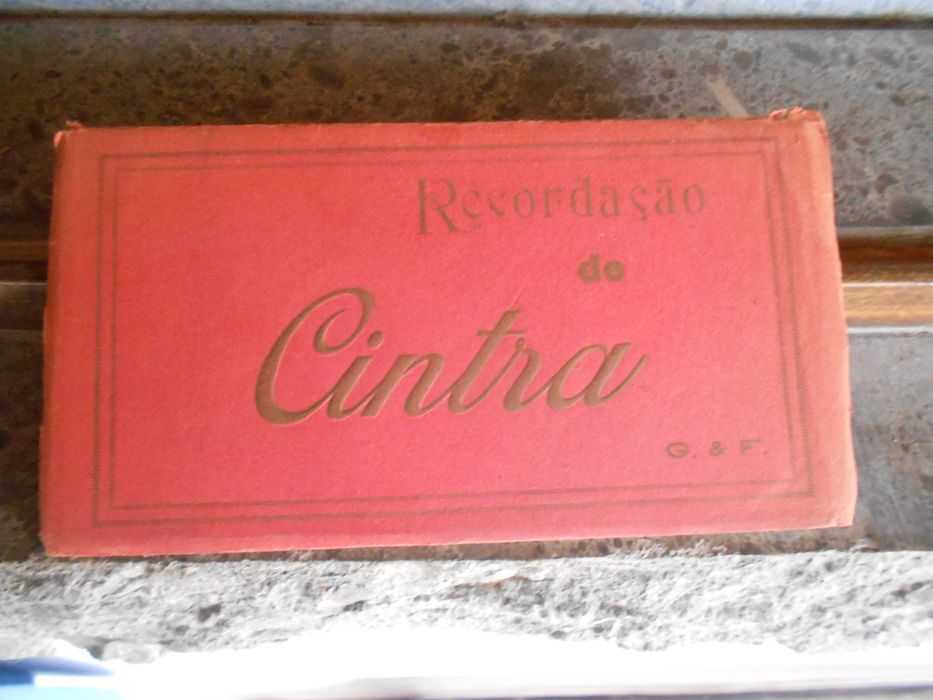 Recordação de Cintra G&F conjunto 10 postais antigos vintage
