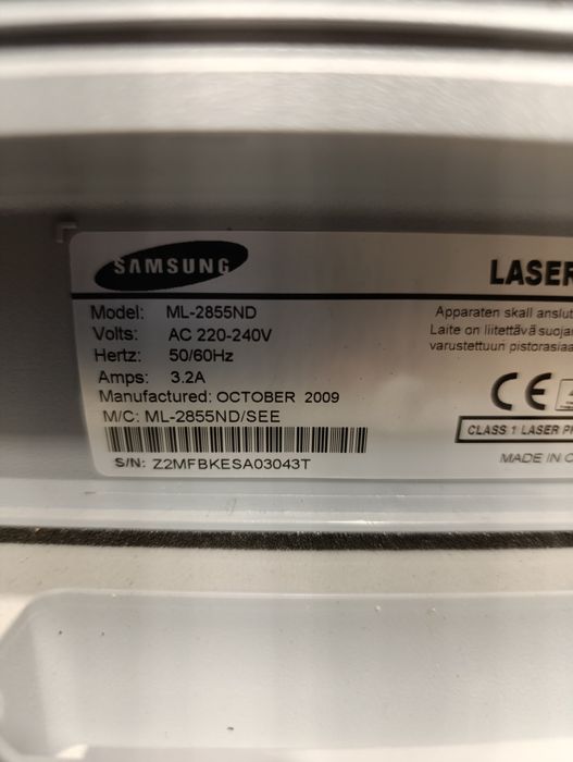 Drukarka laserowa Samsung ML-2855.