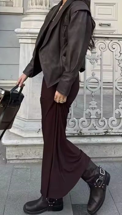 Przepiękna ramoneska r.S , M ,L skórka Lili Furs