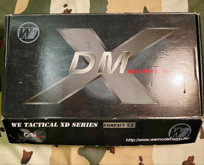 Airsoft WE duas pistolas XDM