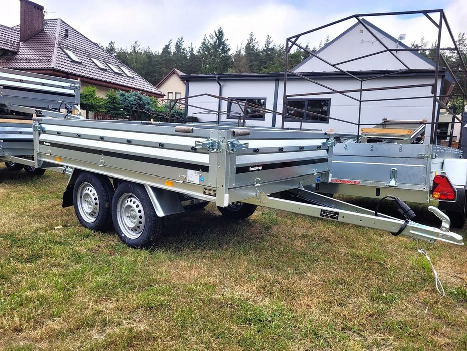 Brenderup PRZYCZEPA LEKKA 3251 SUB DWUOSIOWA LEKKA 250 x 142 cm  PROMOCJA ! Duży wybór, 300 przyczep na placu, lekkie i z hamulcem