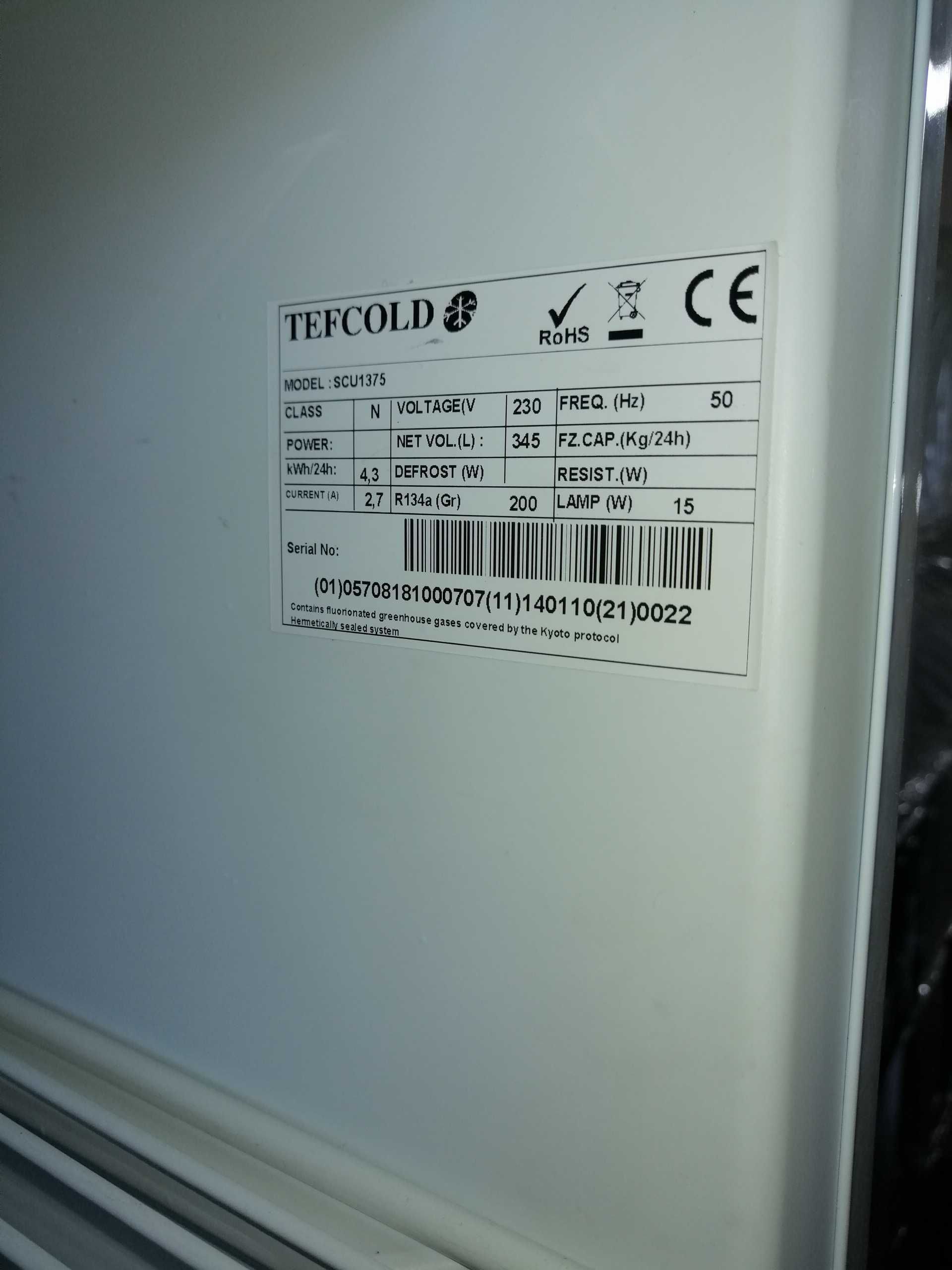 Szafa chłodnicza TEFCOLD SCU 1375