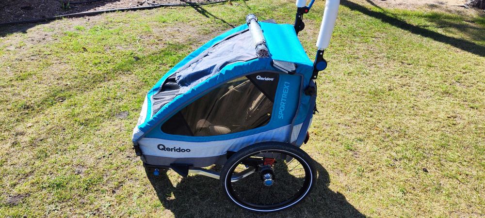Przyczepka rowerowa Qerido Sportex 1