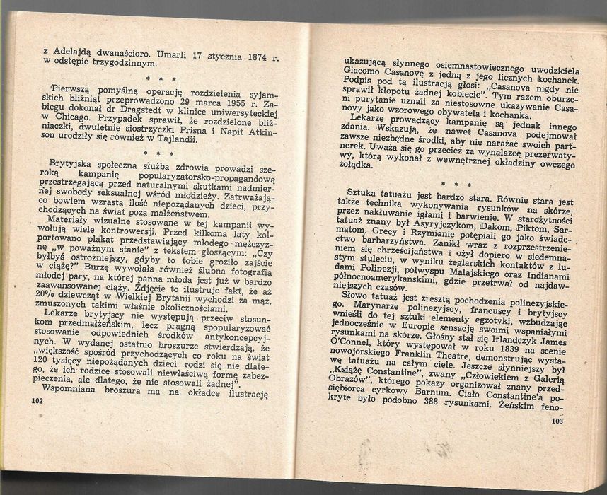 Lamus ciekawostek Kozłowski 1976