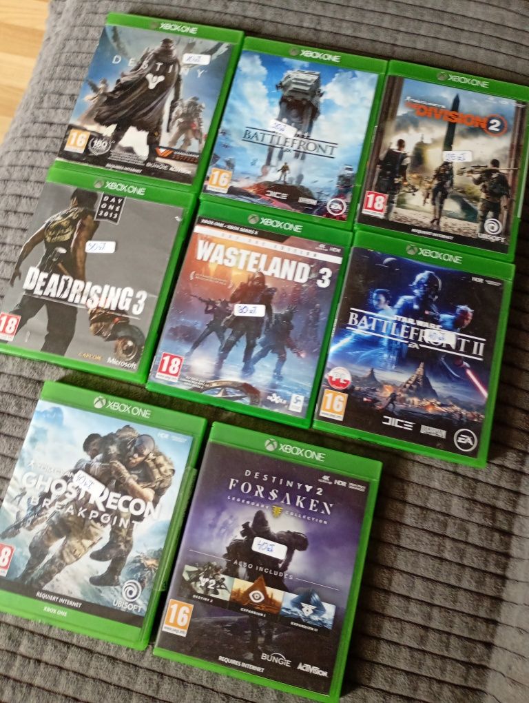 Sprzedam gry do Xboxa one