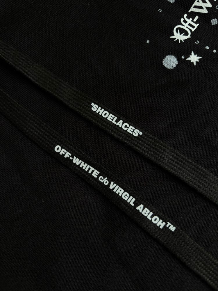 Off‑White “Bling Star Arrow” Hoodie em Algodão Tamanho M