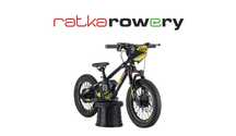 Rowerek biegowy elektryczny dla dzieci Polovolt ST16 Extreme Czerń 16"