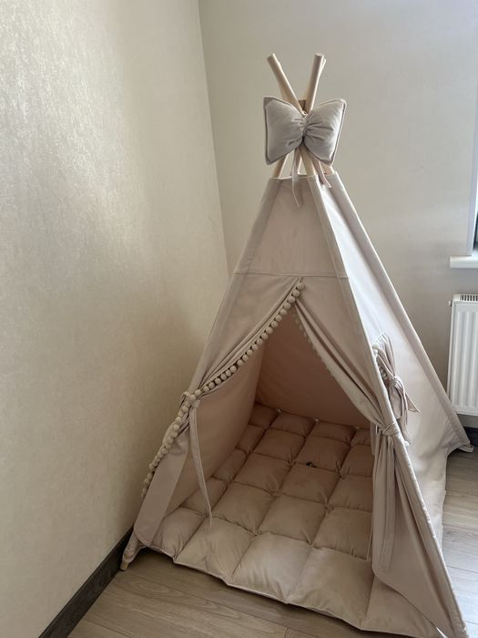 Продам Вігвам дитячий, палатка беж дитяча