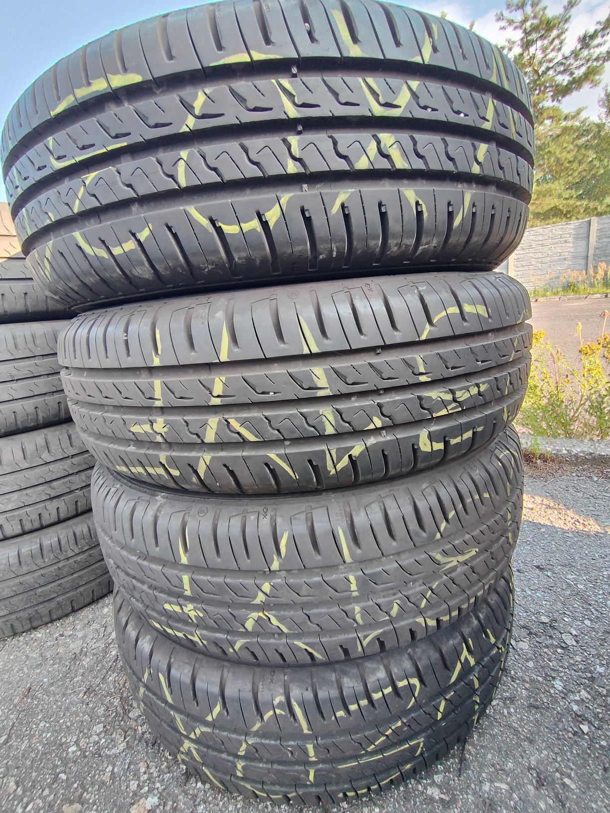 185/65R15 Barum Bravuris 5 2022r. 7-8mm Jak Nowe 4 opony letnie