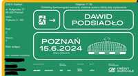 1 Bilet Podsiadło 15.06.2024 r. Poznań