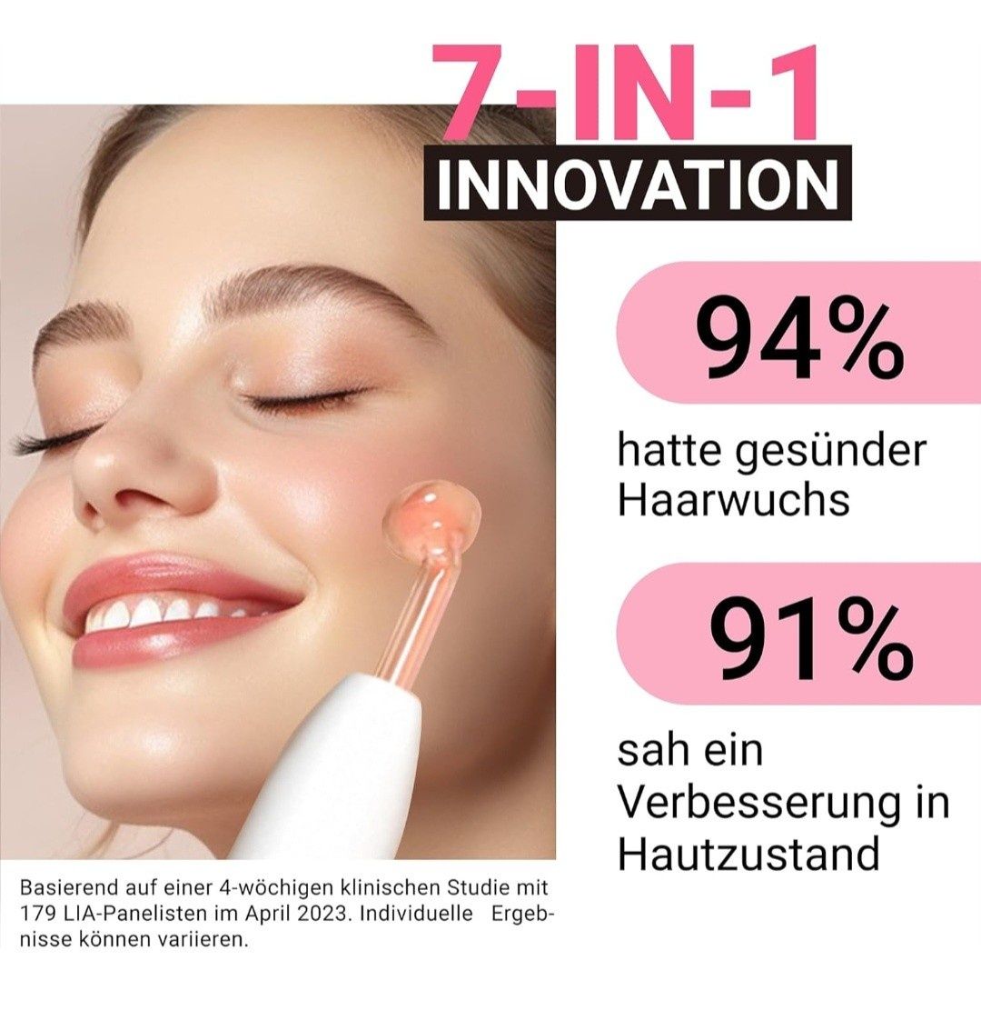 Bezprzewodowy Facial Wand o wysokiej częstotliwości